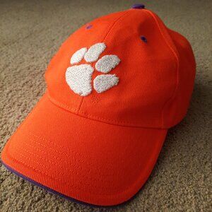 NEW Clemson University Tigers Embroidered Orange Hat Cap Licensed Adjustable